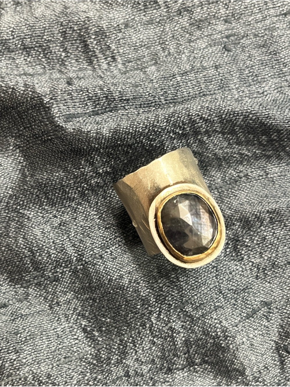Ruby + Revolver Sapphire Ring